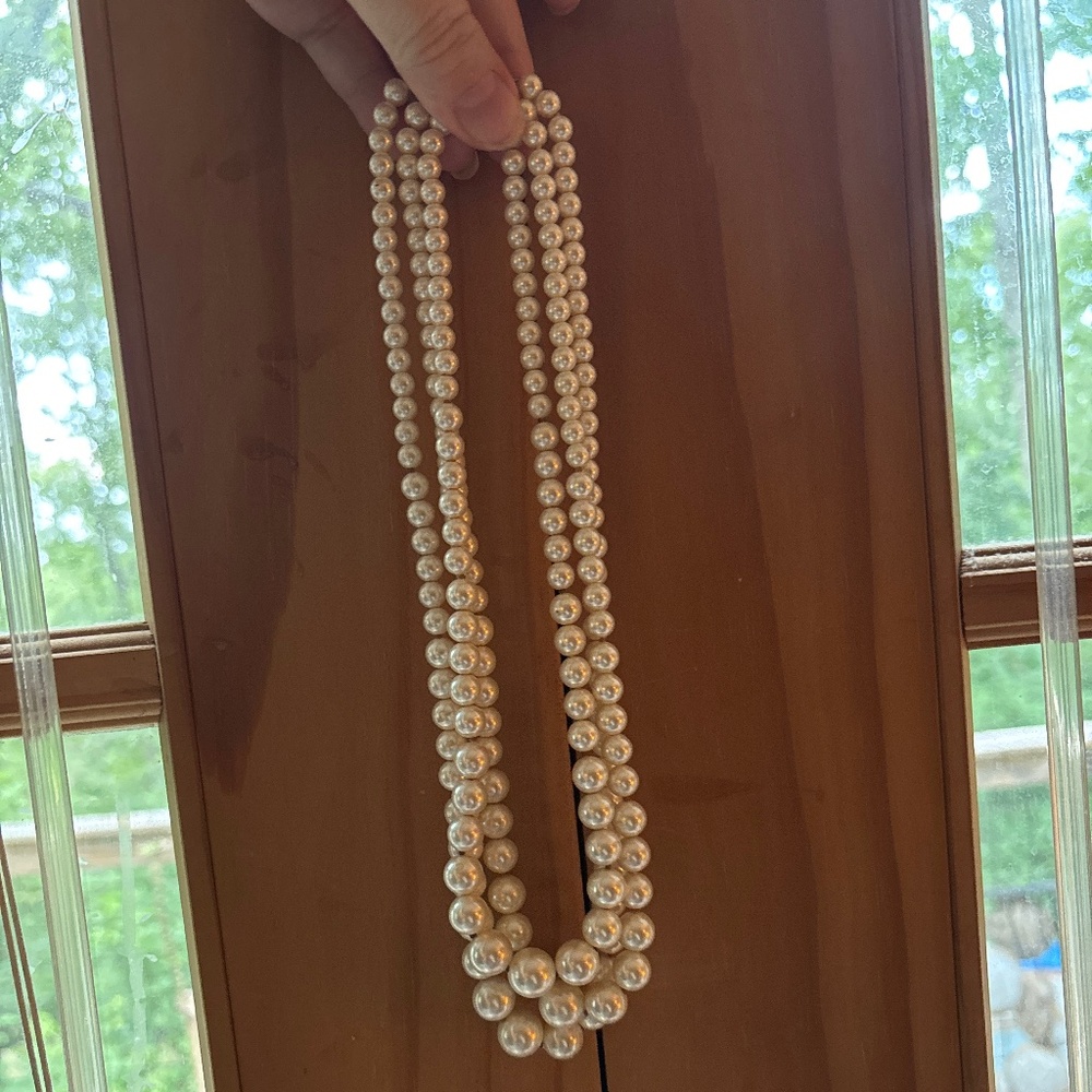 3 Strand Freshwater Pearl Necklace